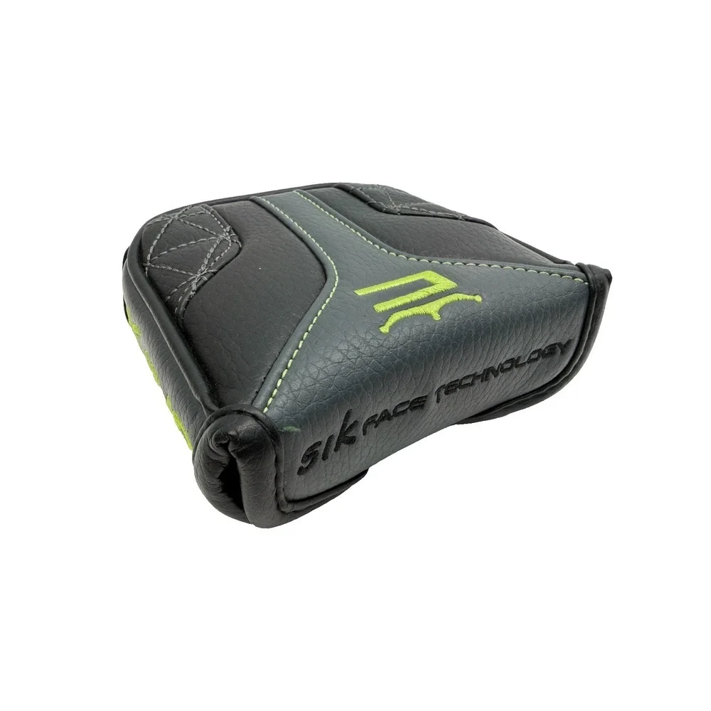 Cobra King Vintage Mallet Putter Headcover Black Gray Lime SIK Face Technology